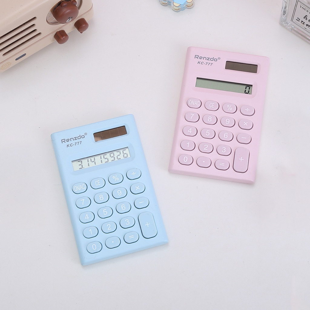 

Kalkulator Mini Lucu 8 Digit |Kalkulator saku | – Warna Pastel, Kalkulator Sekolah Kantor Murah Portable Cute