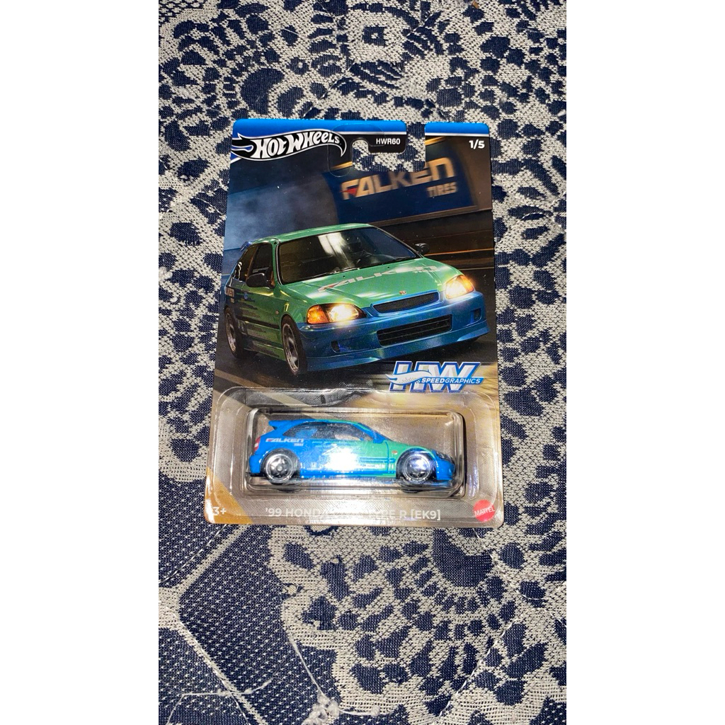Hot Wheels ‘99 Honda Civic Type R (EK9) – HW Speed Graphics Series