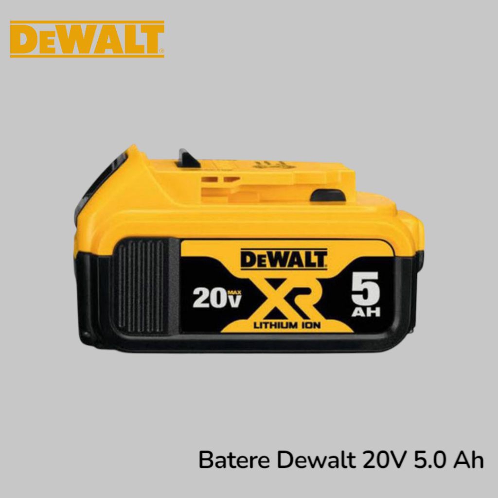 Baterai Dewalt 20V 5.0Ah XR DCB184 Batere Cordless Dewalt 20V 5 Ah DCB 184