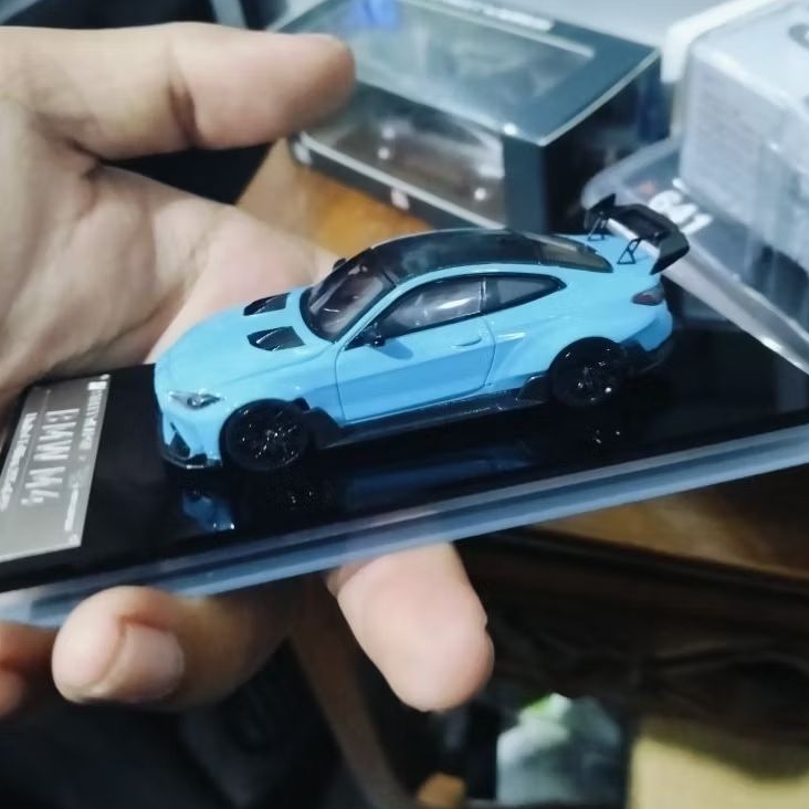 street warrior bmw m4 g82 biru