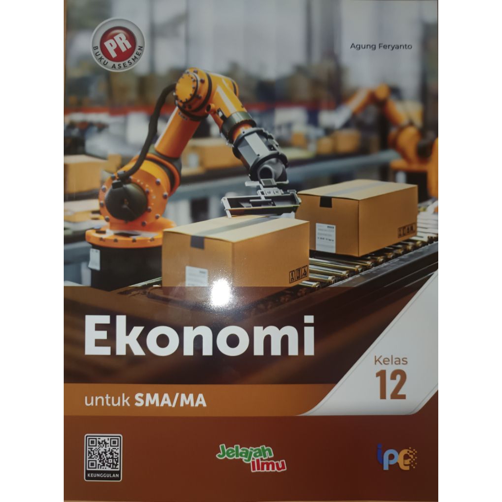 Buku lks/pr SMA Ekonomi kelas 12 tahun 2025/2026 intan pariwara