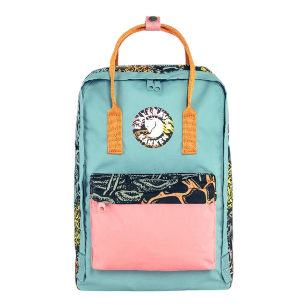 FJALLRAVEN KANKEN ART PLUS BACKPACK - WOODLANDS