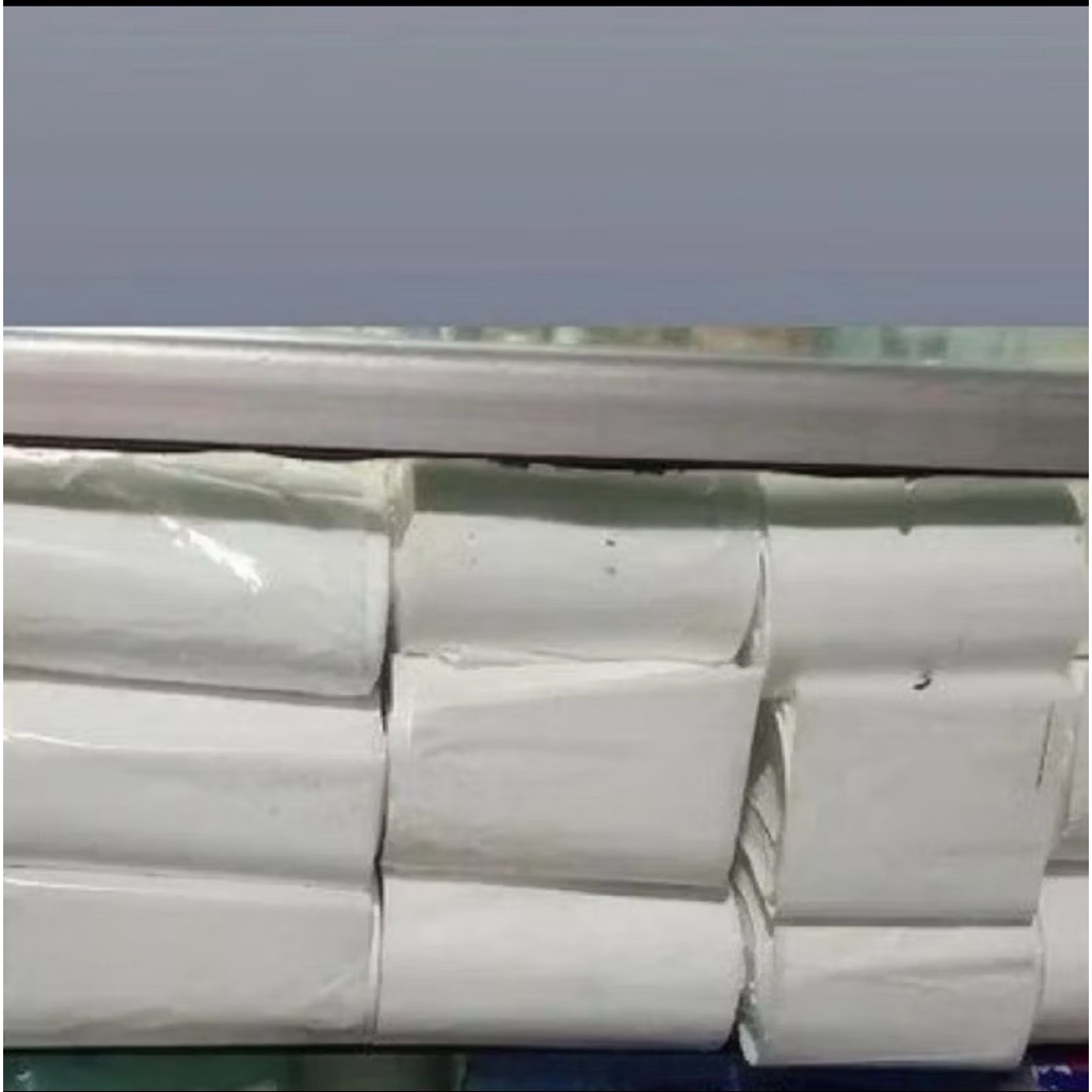 Plastik Tempe #Putih Doff #Putih Susu Lebar 13cm Panjang 250 Meter