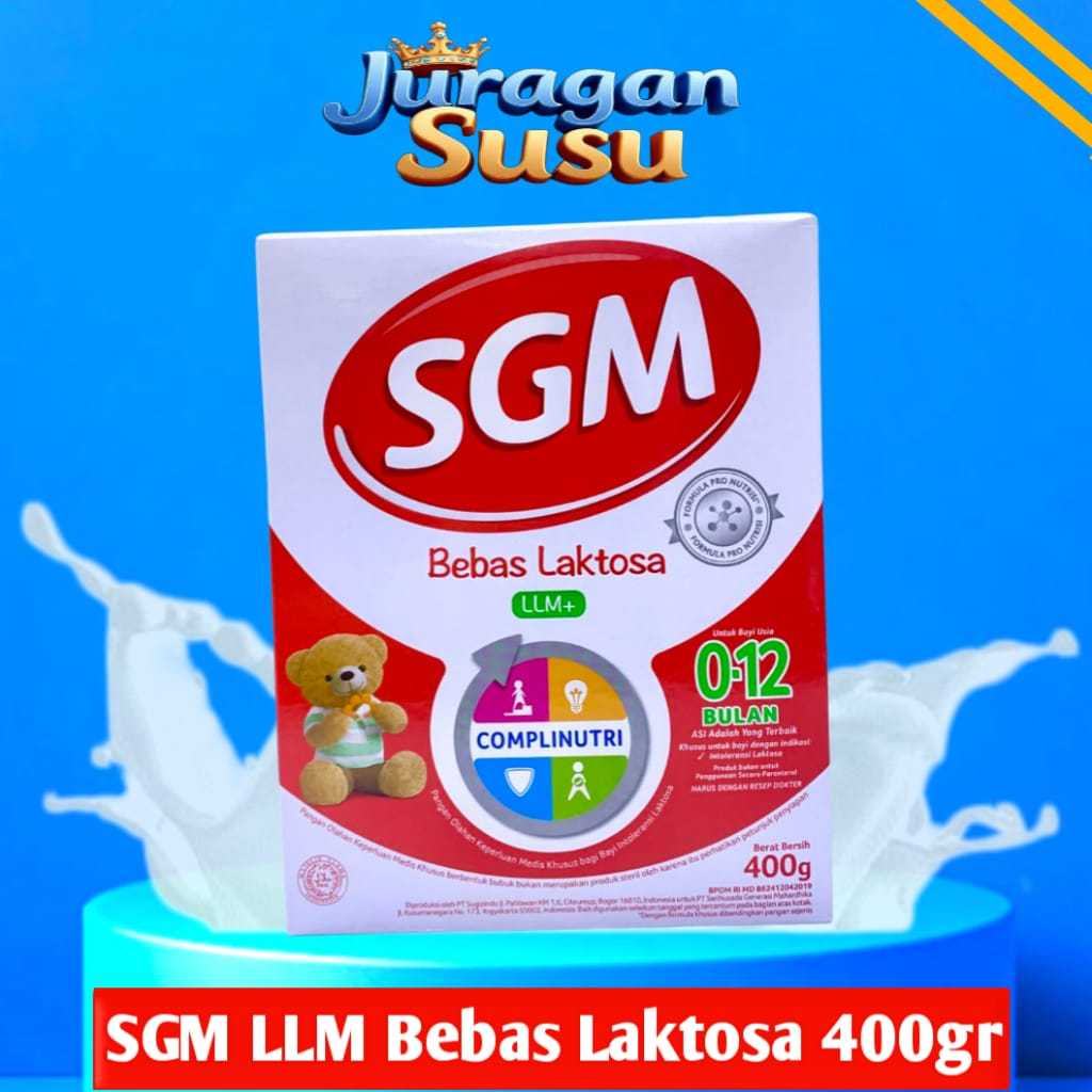 

SGM LLM+ Bebas Laktosa untuk Mencret 0-12 Bulan 400GRAM