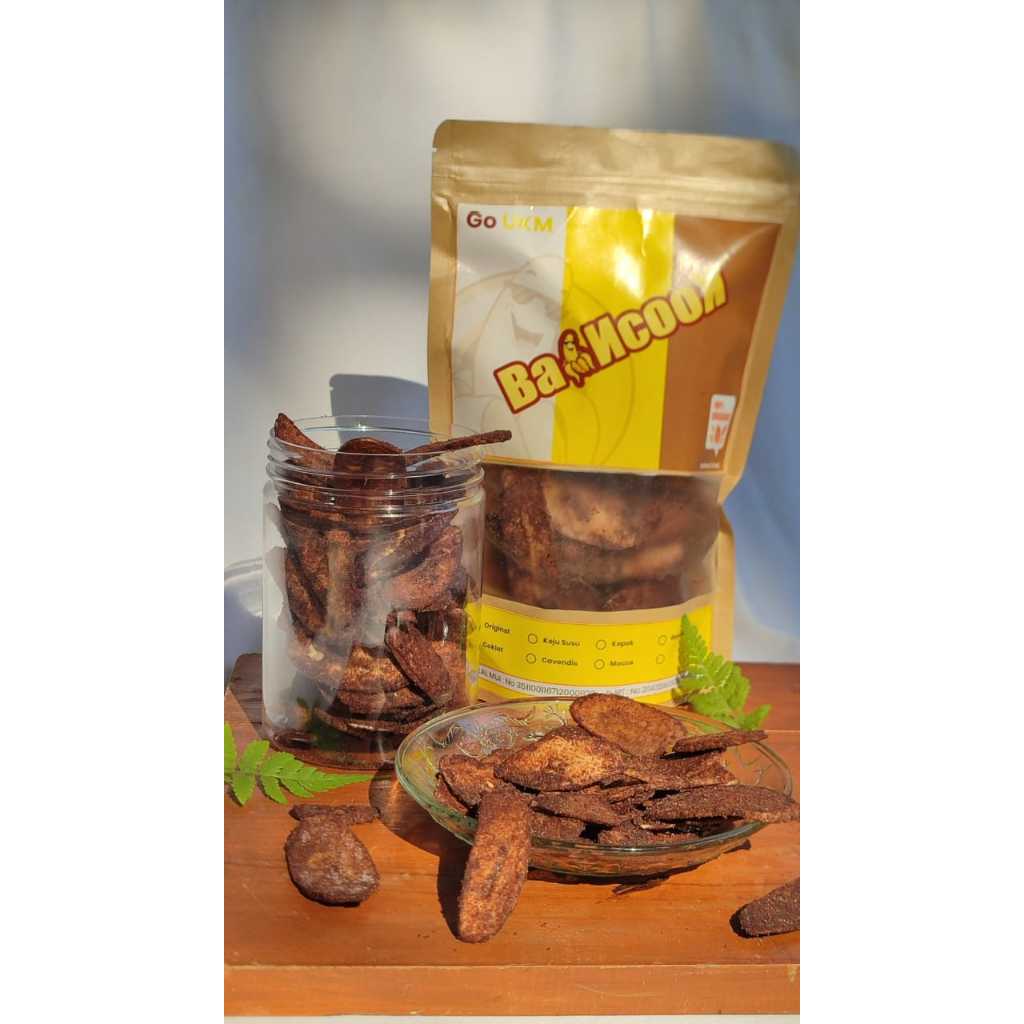 

400 gram Keripik Pisang Coklat Premium Raja Nangka