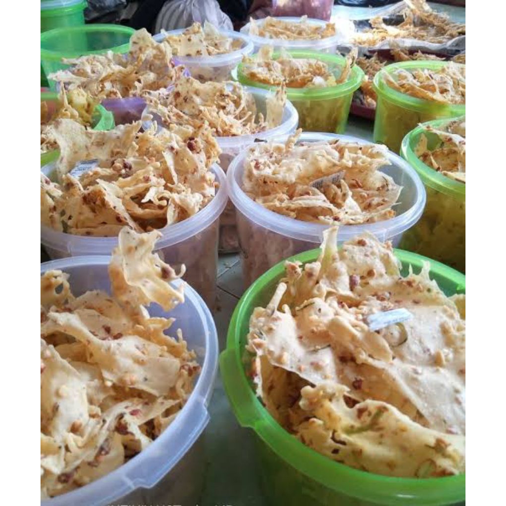 

REMPEYEK ADINDA / Peyek Kacang Tanah (toples ukuran 10 liter)
