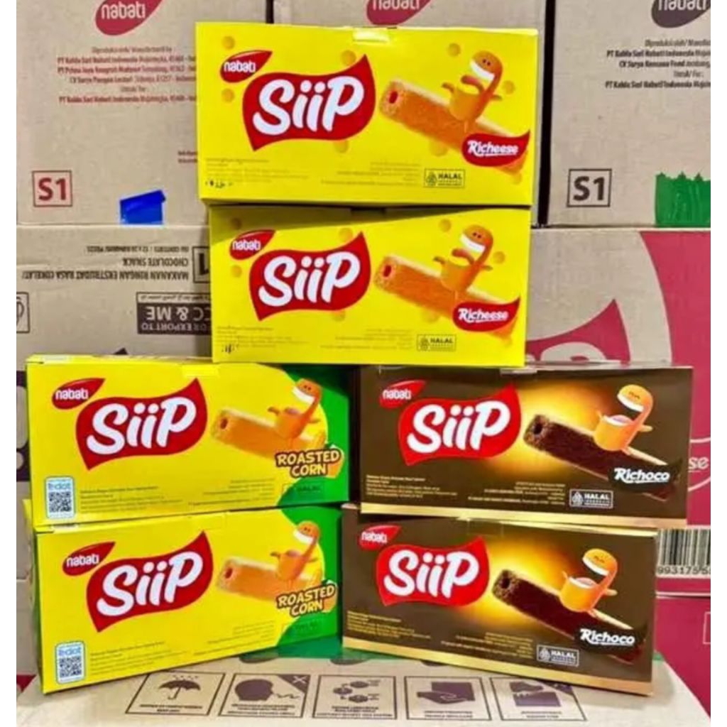 

nabati siip 1 box isi 20 eceran 500