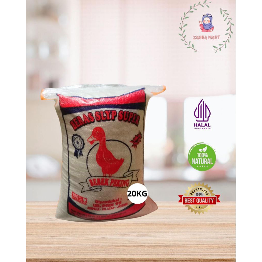 Beras Pulen Cap Bebek Peking 20Kg dan 25kg Murah