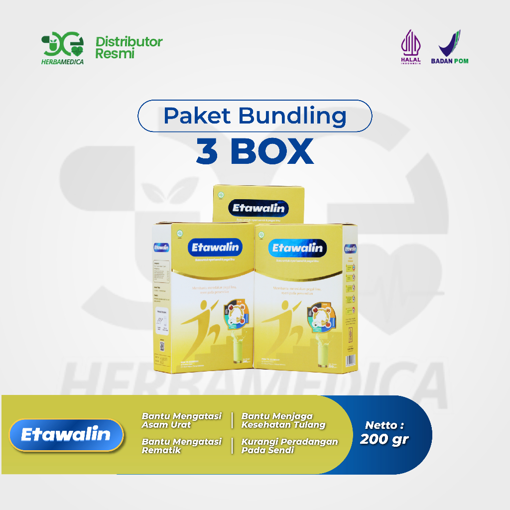 

3 Box Susu Etawalin Original Atasi Asam Urat Nyeri Sendi Tanpa Ribet Rematik Kesehatan Tulang Sendi