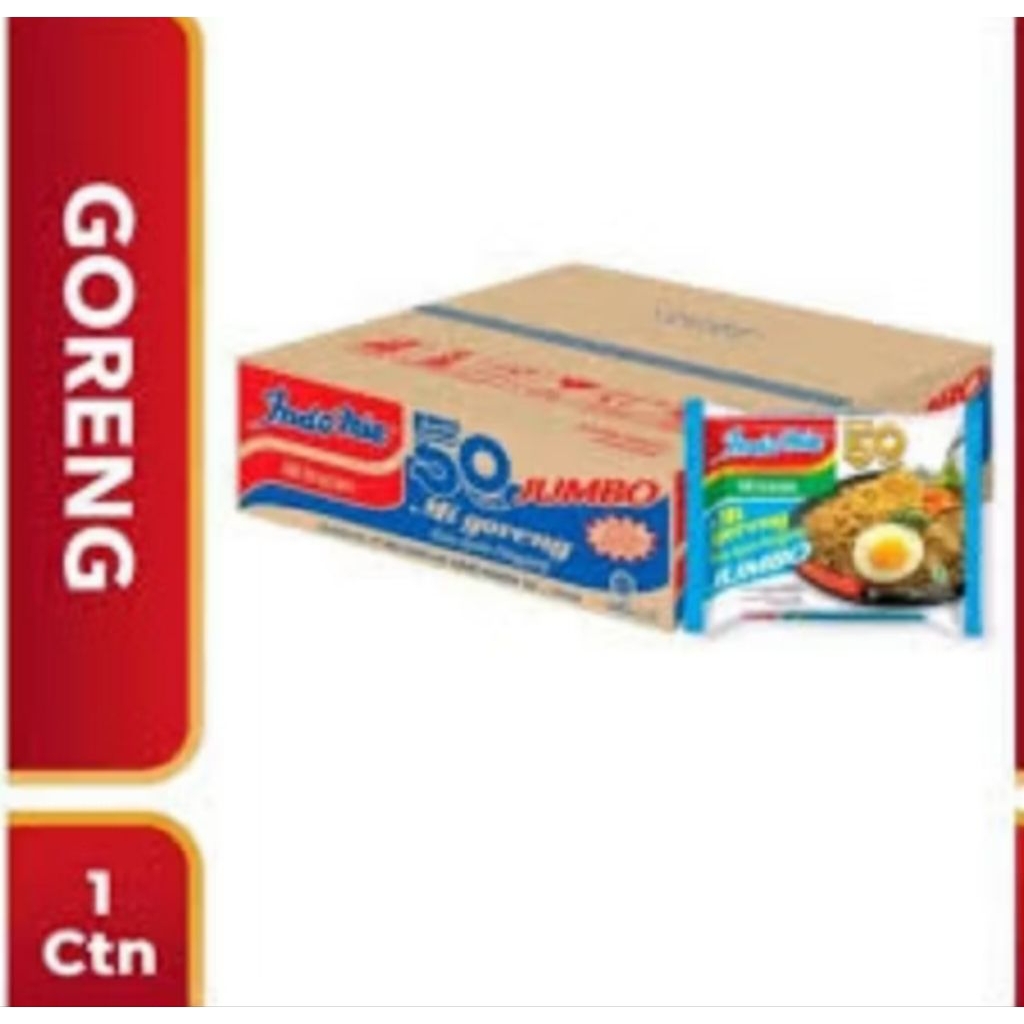 

Indomie goreng jumbo ayam panggang 127g.isi 5pcs