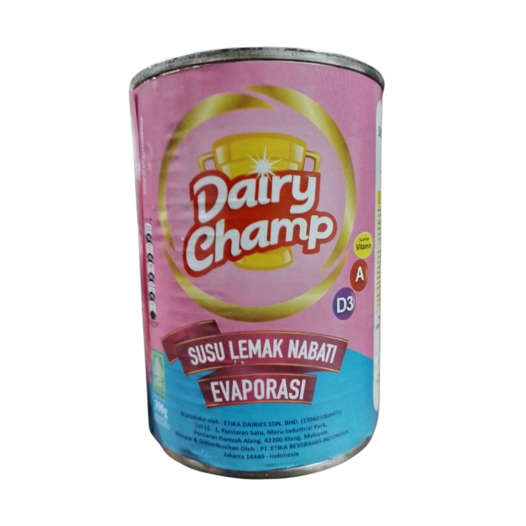 

Susu Dairy Champ Evaporasi 390g