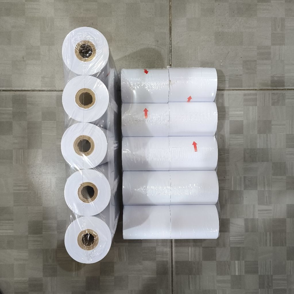 

KERTAS HVS STRUK KASIR 75x65 mm PAPER ROLL (1 Ply) Isi 10 Roll