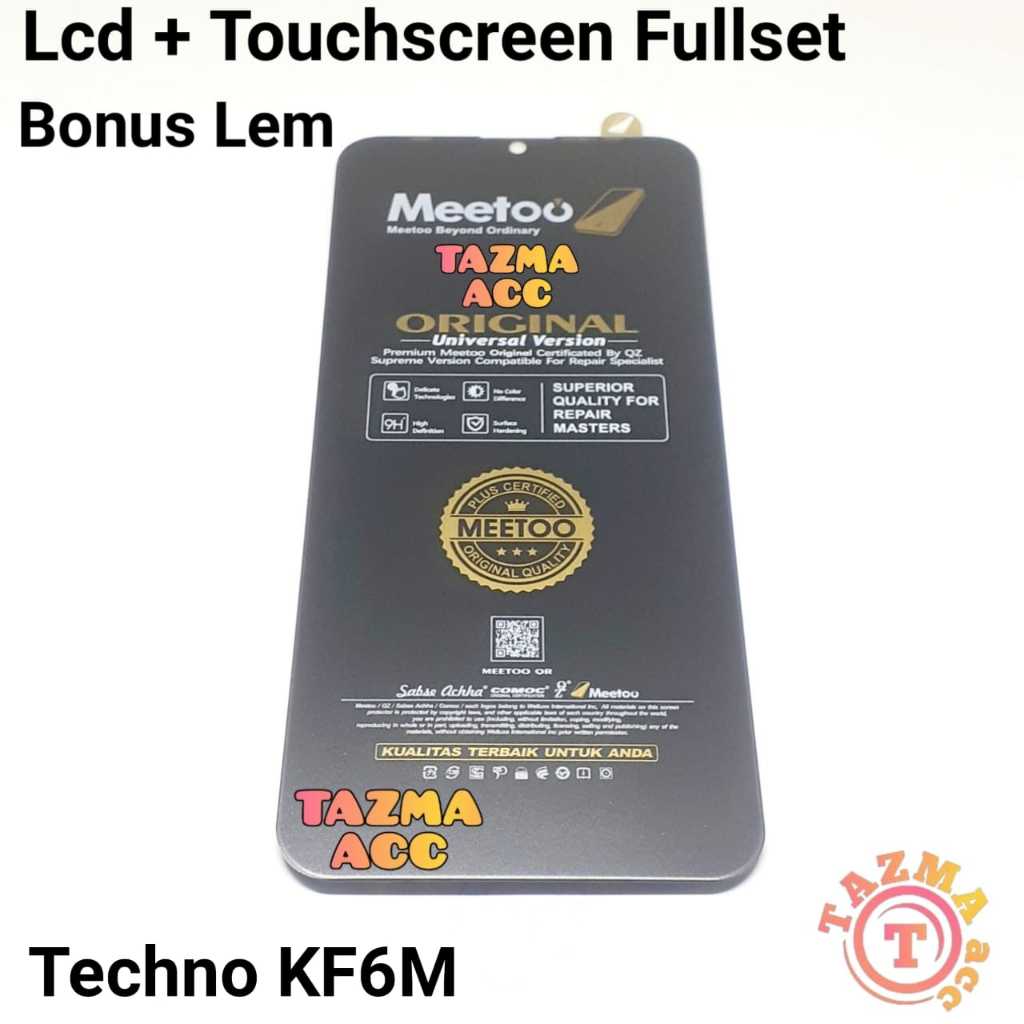Tecno KF6M Lcd + Touchscreen Lcd Fullset TECNO KF6M