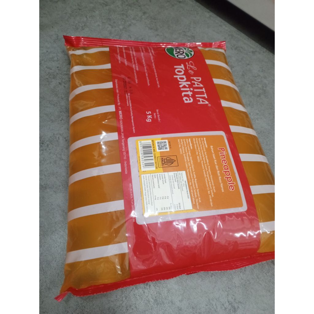 

LEPATTA SELAI NANAS 5KG/ LE PATTA NANAS SELAI 5KG/ lepatta selai nanas 5kg