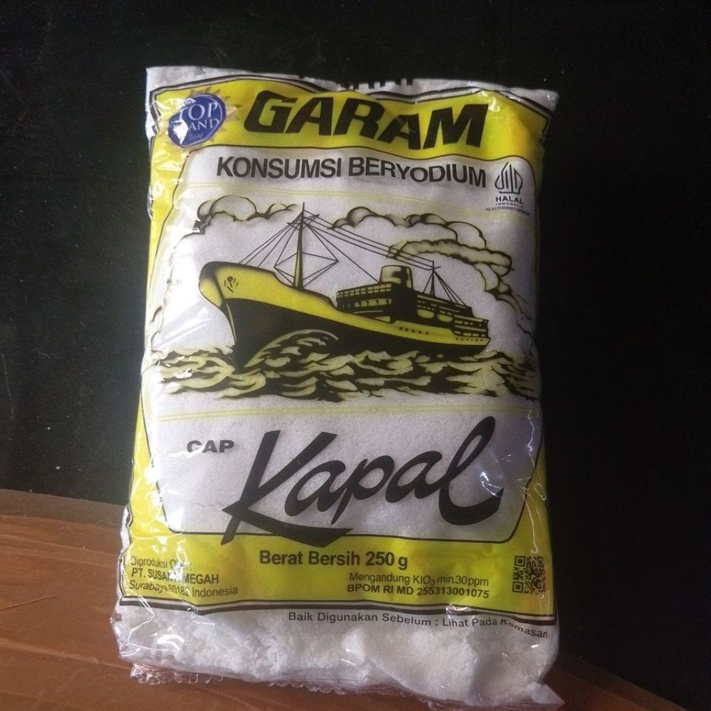 

Garam Kapal 250gr Original