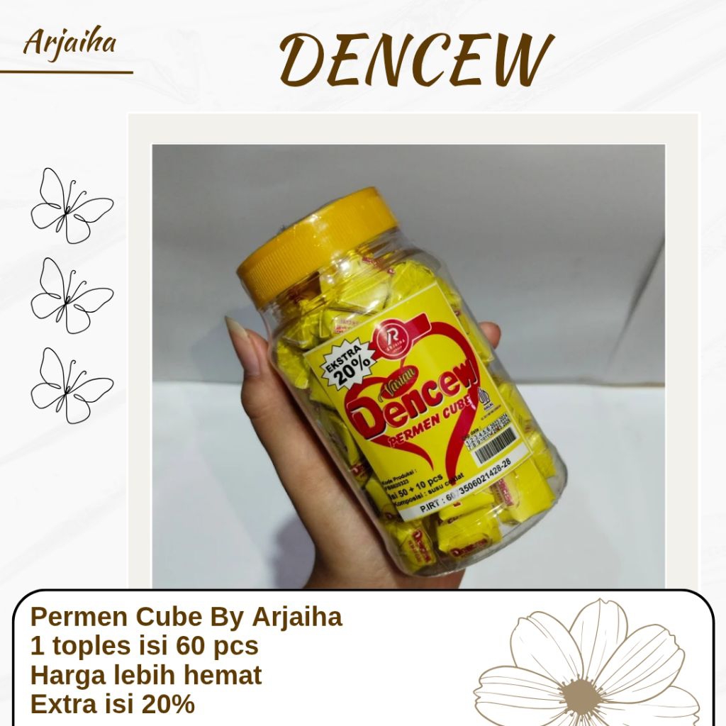 

PERMEN CANDY CUBE DENCEW ISI 60 PCS