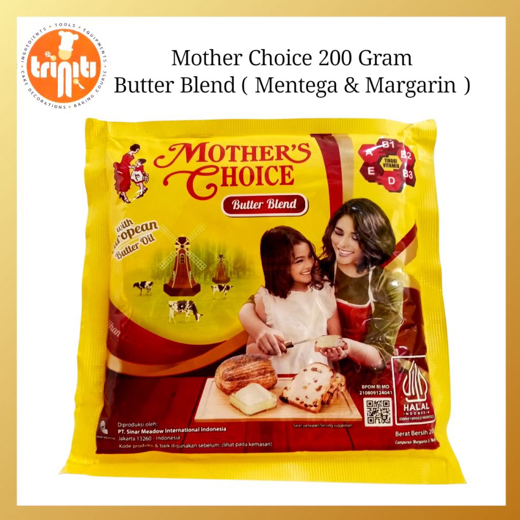 

Mentega Mother Choice Saset 200 Gram ( Mentega & Margarin )