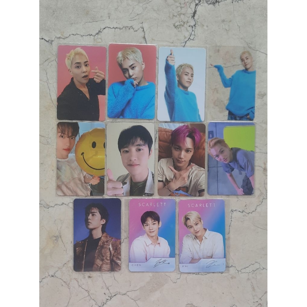 PHOTOCARD EXO POLA POLAROID SUHO D.O. KYUNGSOO BAEKHYUN KAI CHEN XIUMIN SCARLETT DELIGHT DFTF SEASON