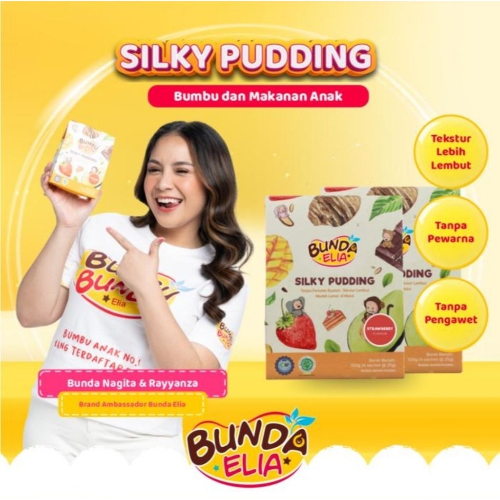 

Bumbu Bunda Elia Silky Pudding Anak Snack MPASI 100 gr