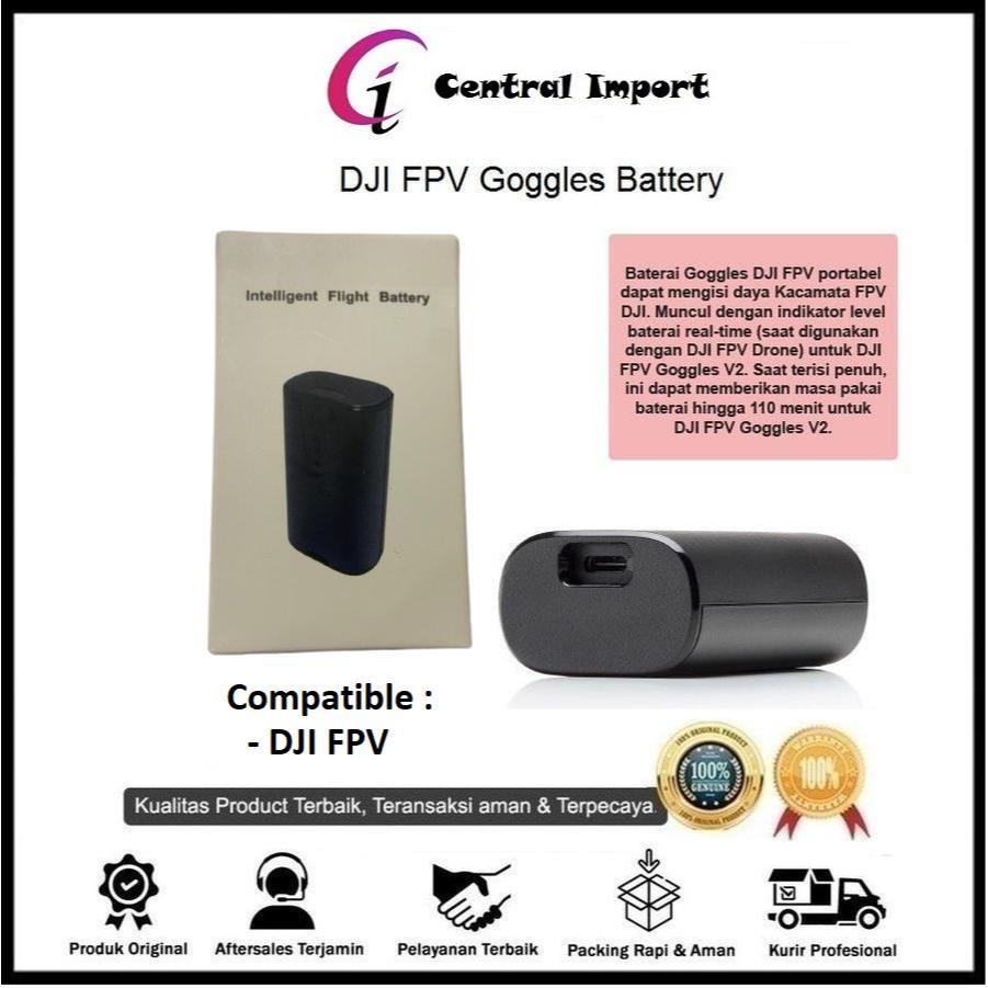 DJI FPV Goggles Battery - Batre FPV Goggles - Batrai Dji FPV - Googles Battery Dji FPV