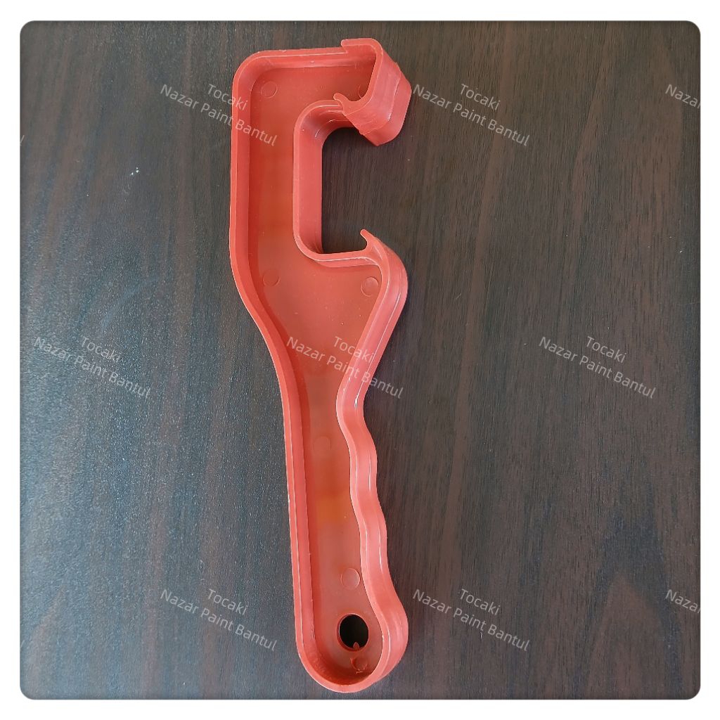 Alat pembuka pail/ember cat plastik, tutup pail opener, pengungkit pail cat/ember cat