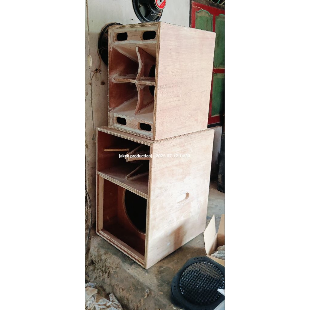 box anak gajah 15inch single bahan 18mili