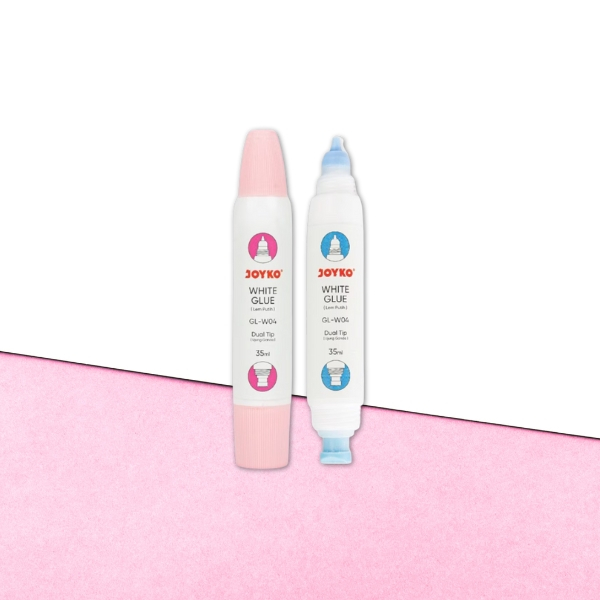 

Dual tip white glue joyko 35 ml lem putih lem cair joyko MK1980