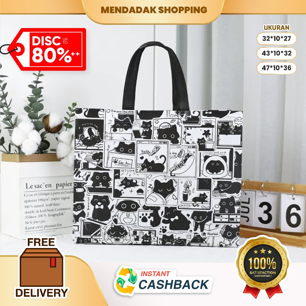 

(ETALASE 1-AN) Souvenir - Tas Spunbond - Totebag Wanita - Tas Belanja - Tas Jinjing - Totebag - Tas Jinjing Wanita - Tas Hampers - Tas Souvenir - Tas Lipat - Goodie Bag - Tas Ulang Tahun - Kantong Belanja - Tas Hampers - Tas Kado - Souvenir Pernikahan