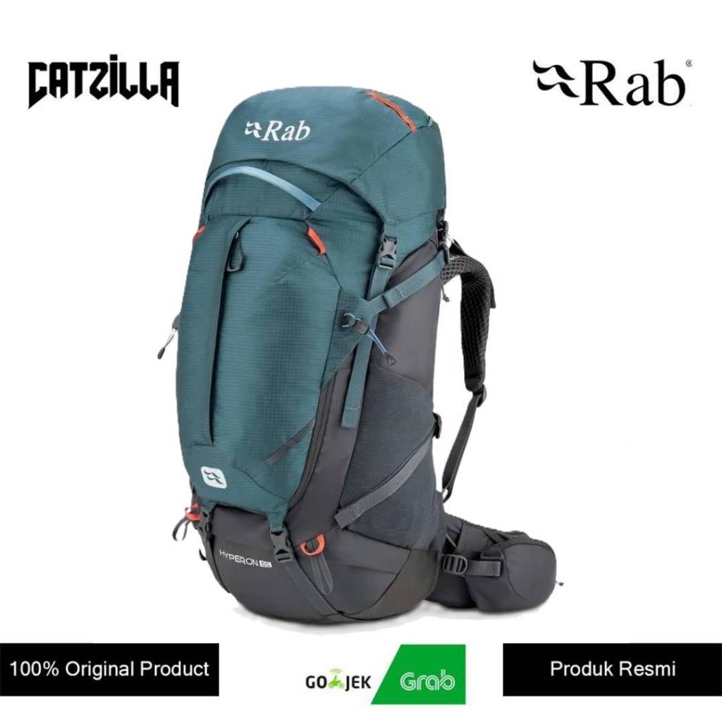 Tas Carrier Rab Hyperon 65 Trekking Backpack - Orion Blue Anthracite