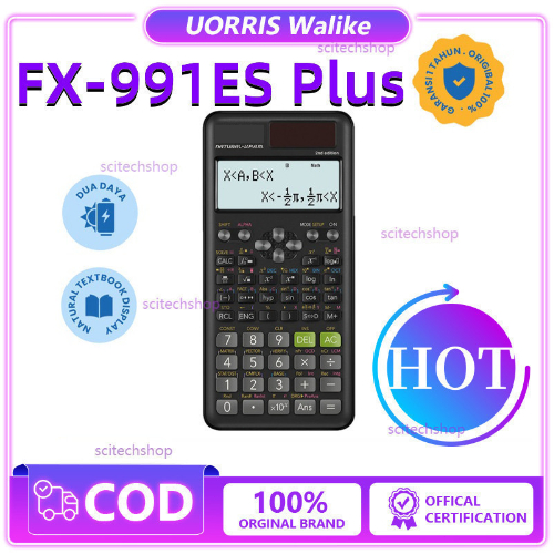 

Kalkulator Scientific ilmiah 991ES-Plus Kalkulator Scientific Calculator Scientific