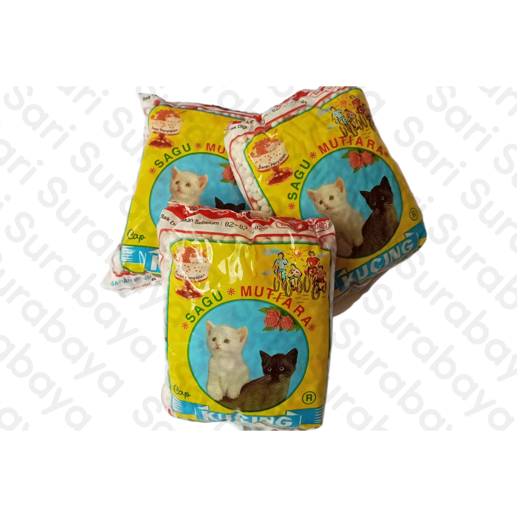 

Sagu Mutiara Cap Kucing - 100 gr (khusus pembelian 10pcs)