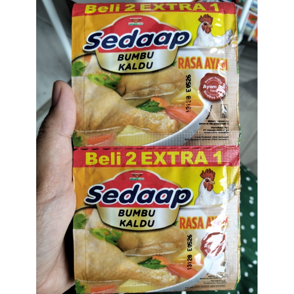 

Sedaap Kaldu Ayam Penyedap Rasa Makanan