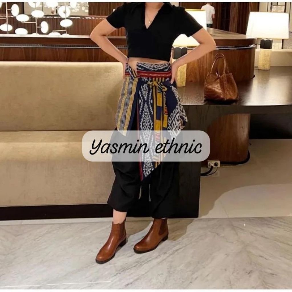 Obi tenun ethnic - belt tenun ikat - ikat pinggang tenun wanita