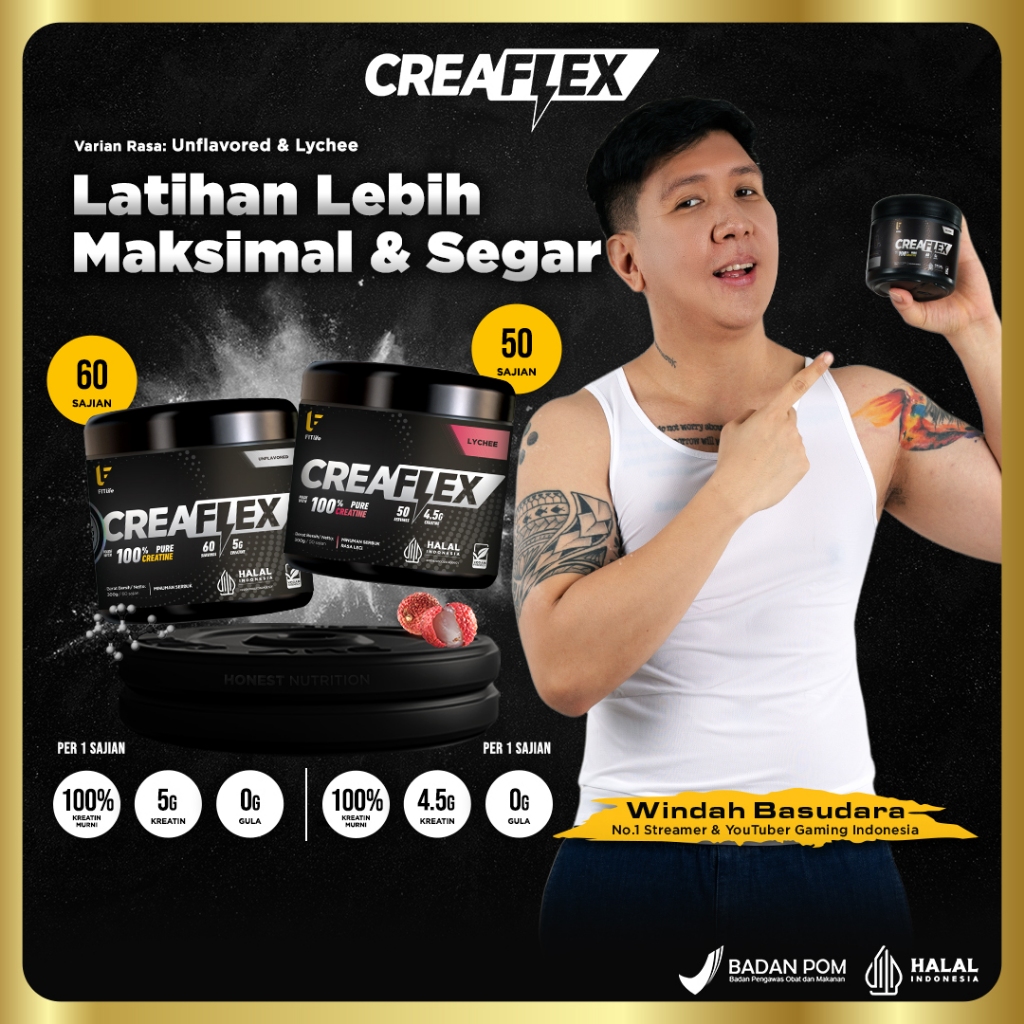 FITlife CreaFLEX Pure Creatine Monohydrate