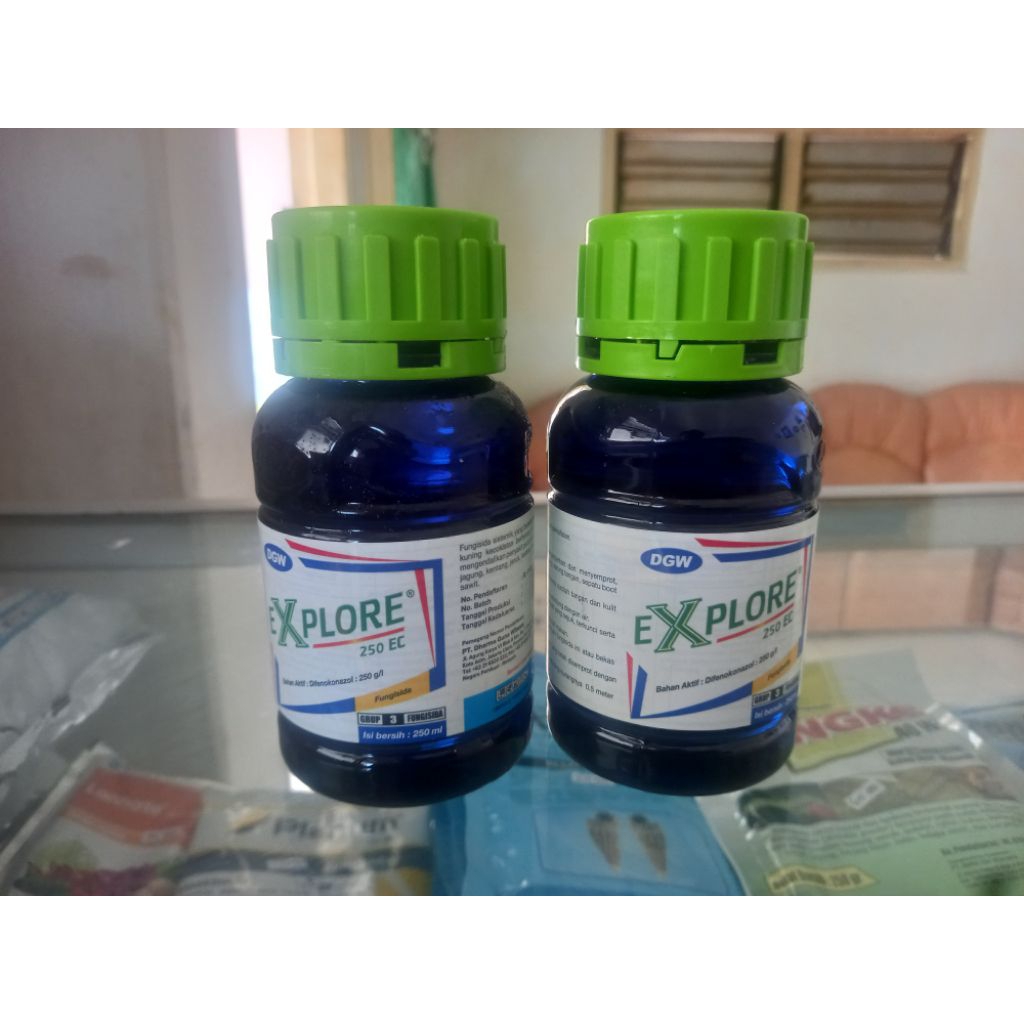 EXPLORE 250 EC (FUNGISIDA + ZPT) bahan aktif difenokonazol plus kaos
