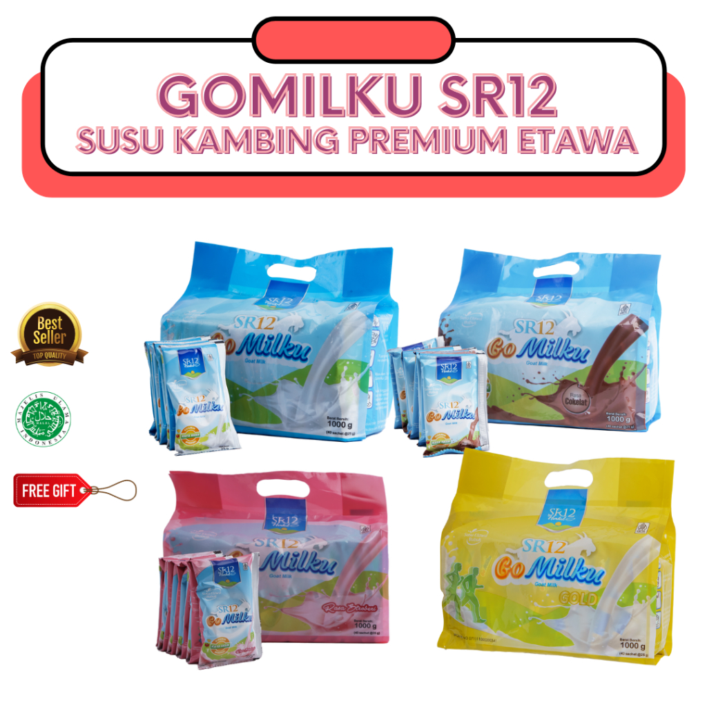 

Susu Kambing Etawa GOMILKU SR12 7000 sachet