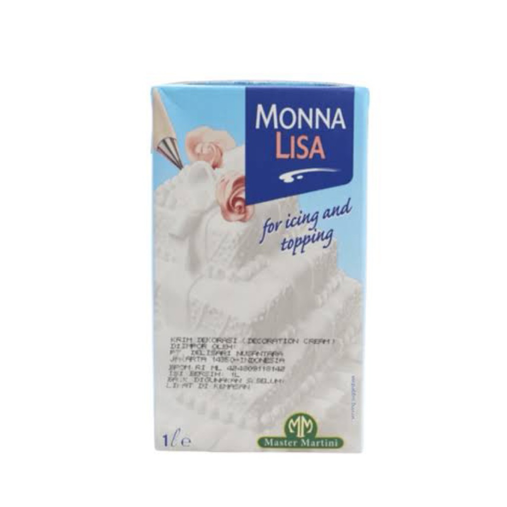 

Whipping Cream Monalisa 1 Liter / Whiping Cream Monnalisa