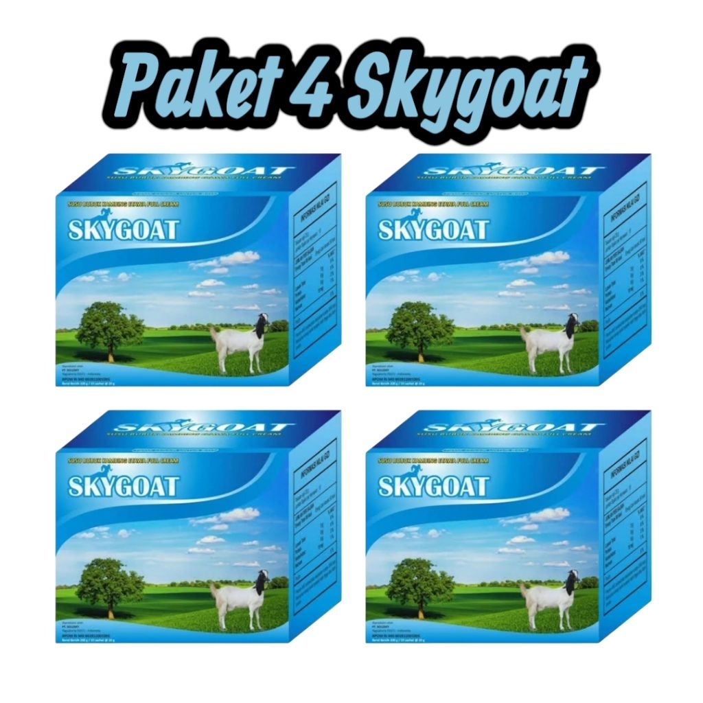 

Paket Susu Skygoat 4 box sky goat susu skygoat goat