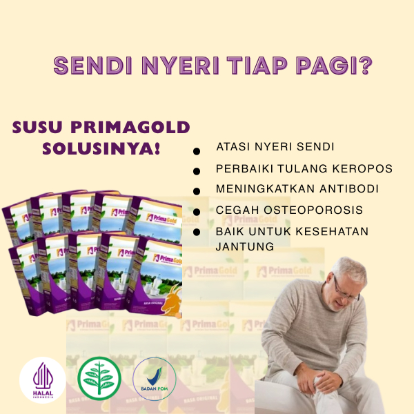 

Paket 10 BOX Primagold Susu Kambing Etawa Susu Bubuk Murni Mengatasi Nyeri Sendi Rematik dan Pengapuran Tulang