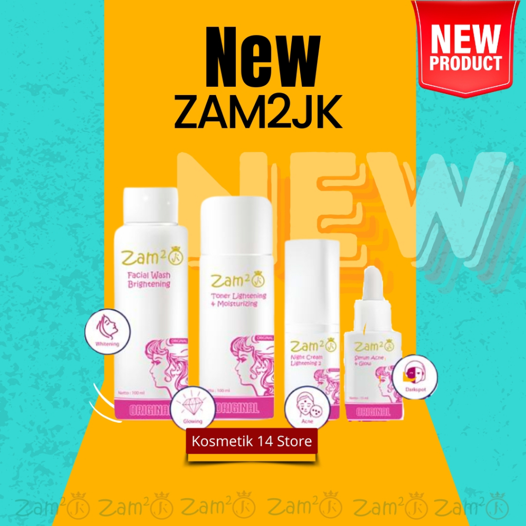 Cream ZamZam JK Bpom Whitening Original