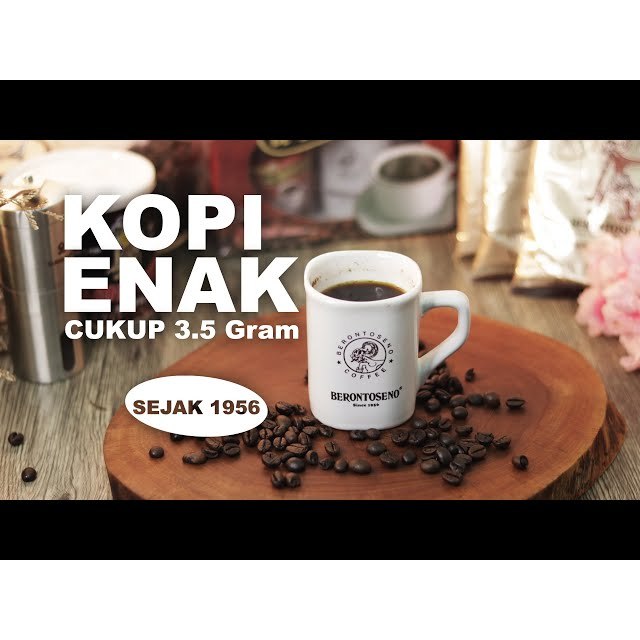 

BERONTOSENO KOPI BUBUK SACHET 3.5 GRAM 10's