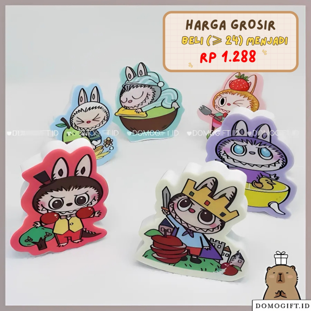 

Penghapus Karakter Lucu Eraser Motif Labubu AT44