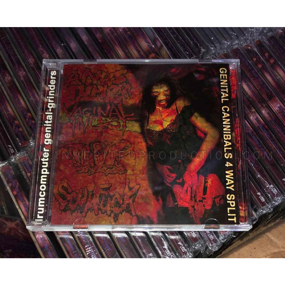 CD – ANUS TUMOR/VAGINAL INCEST/TEEN PUSSY FUCKER/SCUMFUCK 4WAY SPLIT