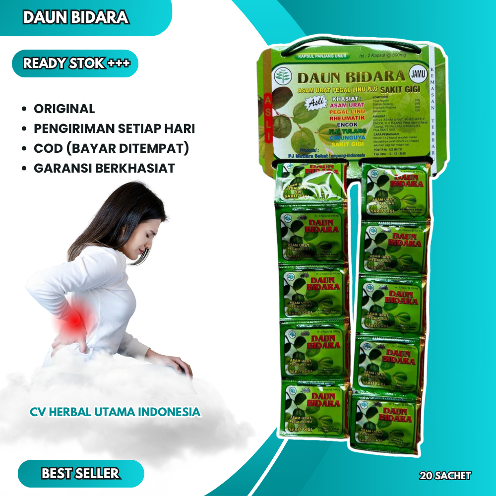 

Daun Bidara Kapsul Rencengan Isi 20 Sachet Original 100% Asli