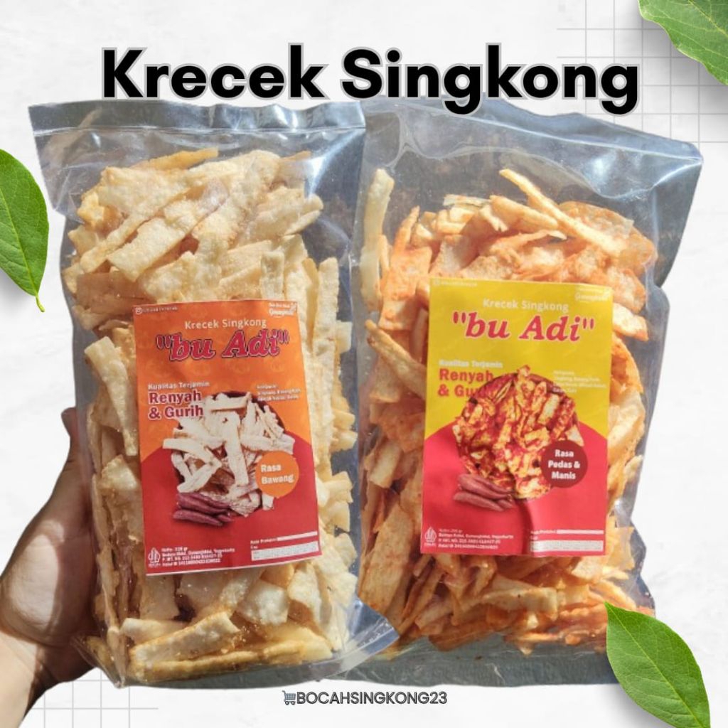 

Krecek Singkong Keripik Singkong Siap Santap