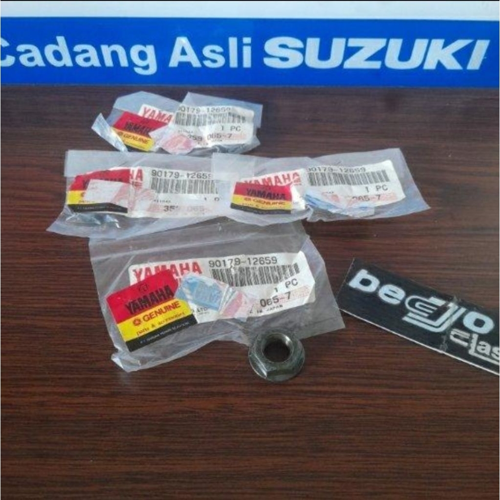 mur baut gigi primary primer kruk as kanan kopling YAMAHA RXZ RZR RXK RX KING RXS SPESIAL YT115 RX10