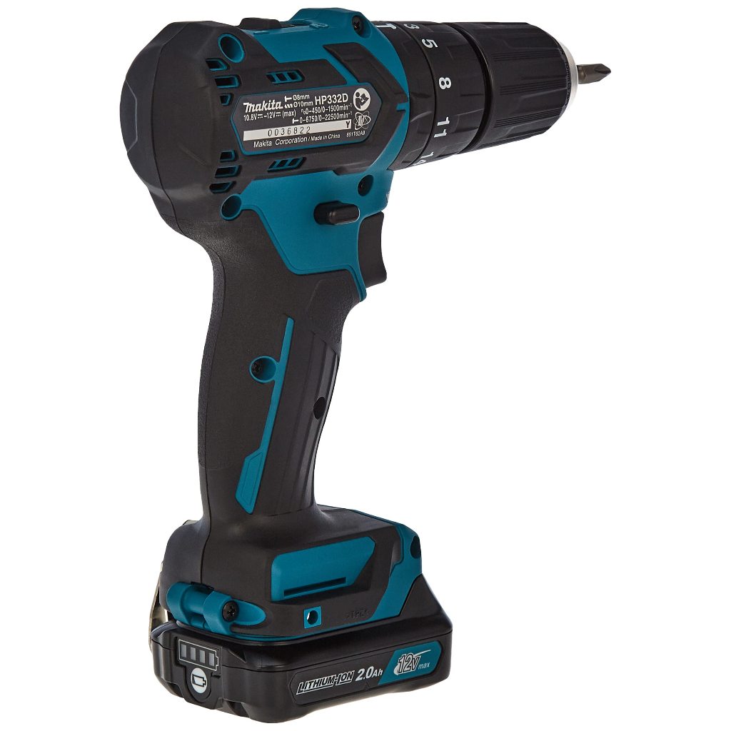 Makita HP332DWAE / HP 332 DWAE - Cordless Drill Brushless Bor Baterai