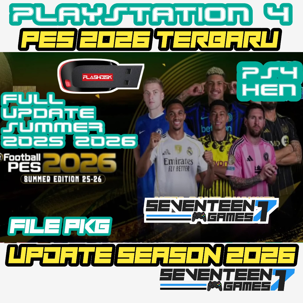 PES 2026 Game Untuk PS4 Hen