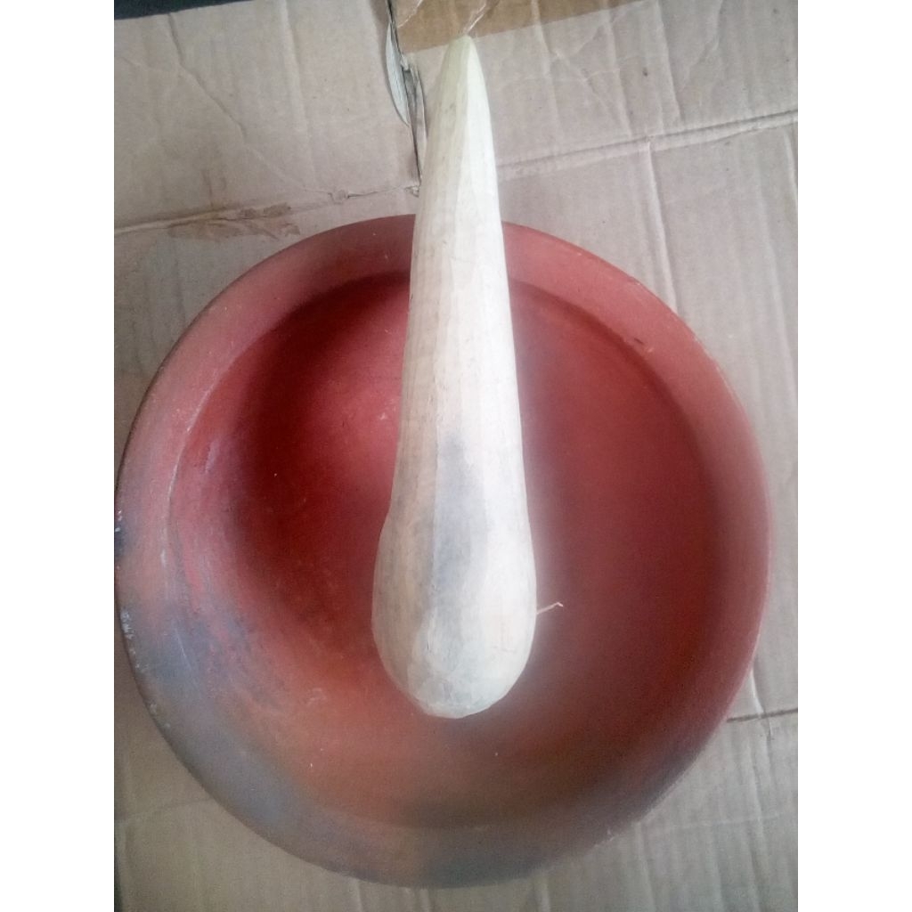 Cobek Tanah Liat Mini