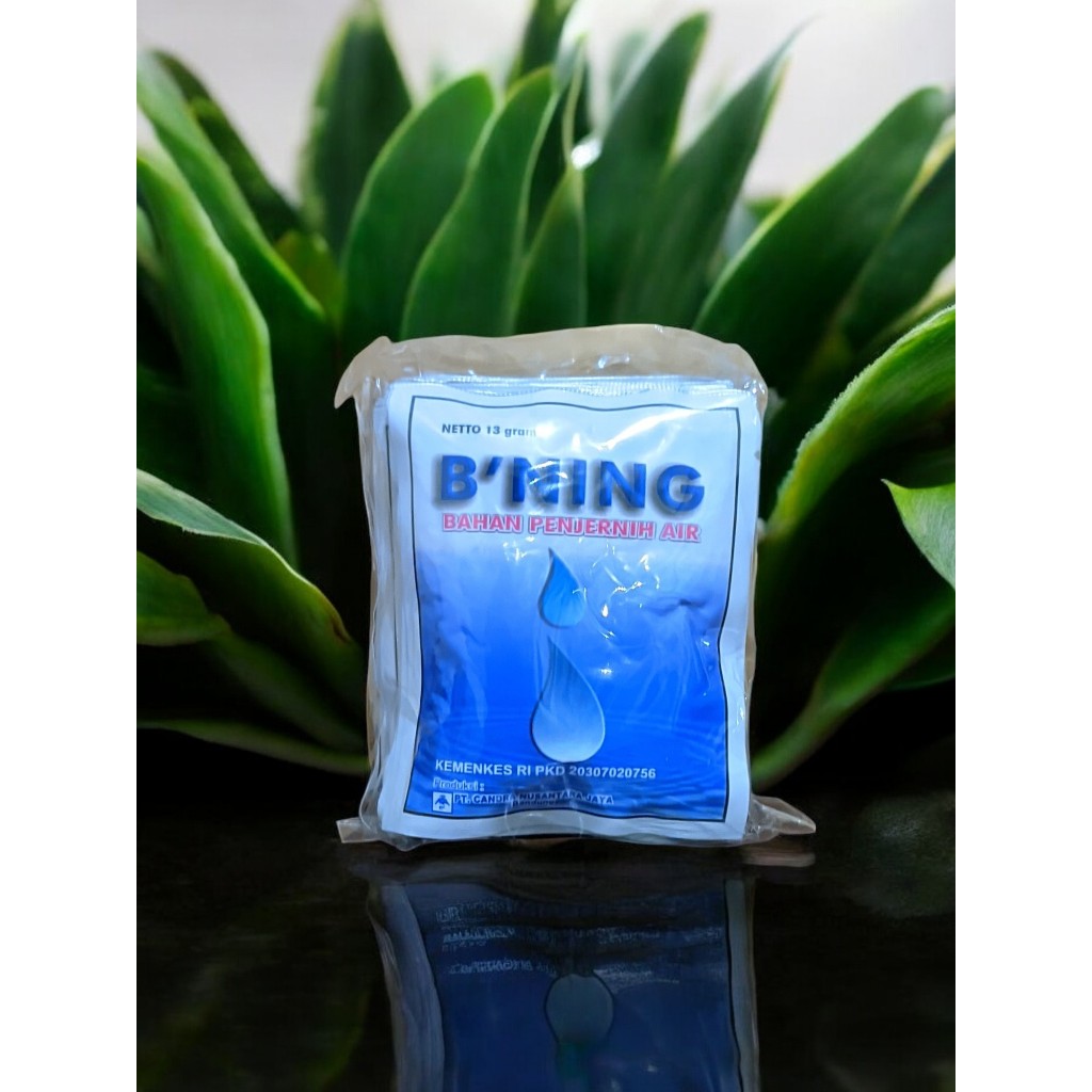 B"ning bahan penjernih air 13 gram